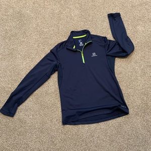 Salomon Blue Pullover